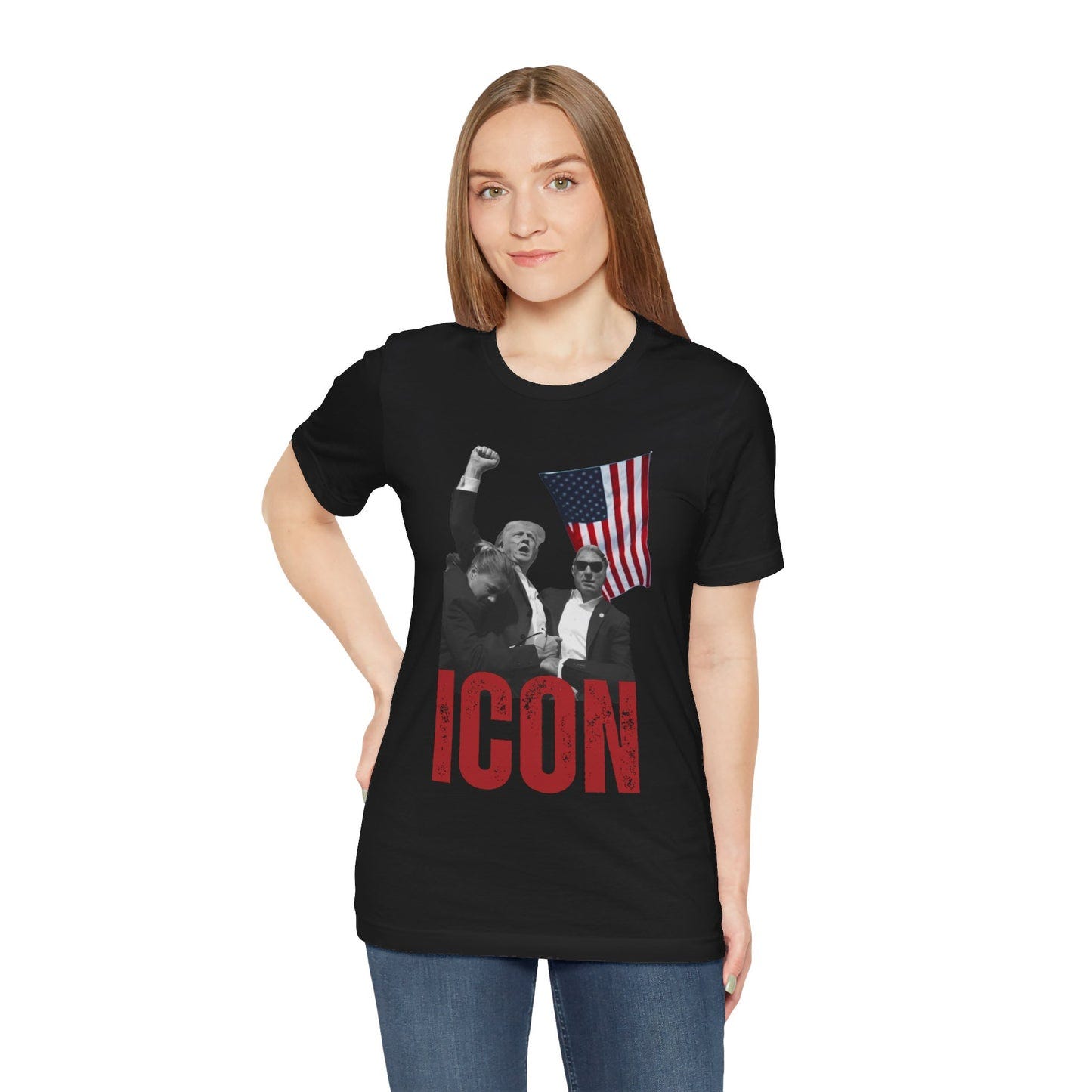 LIMITED EDITION: Iconic Trump Unisex Jersey Short Sleeve Tee