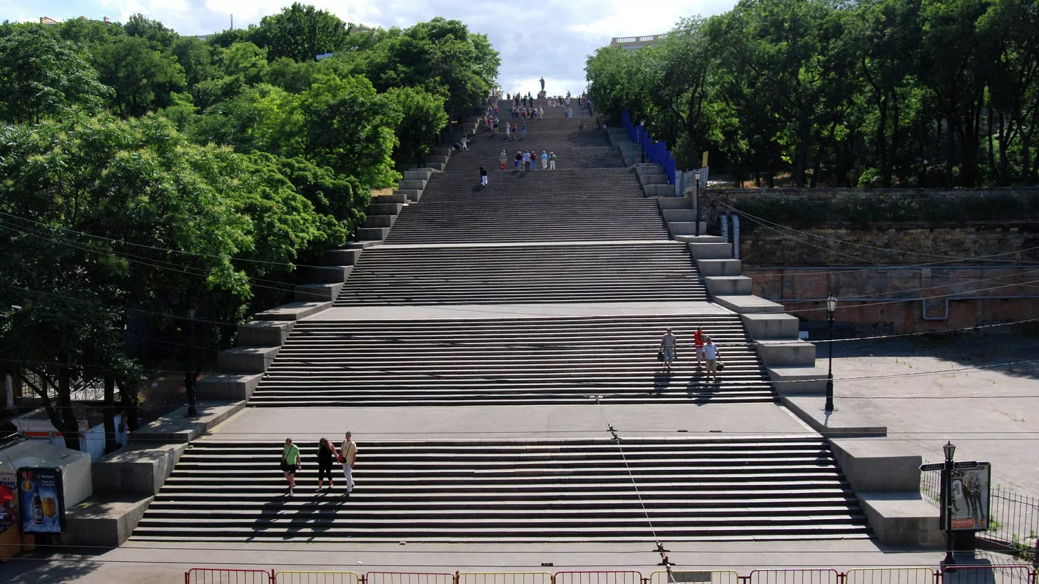 Potemkin Stairs in Odessa - RIA Novosti, 1920, 12/08/2025