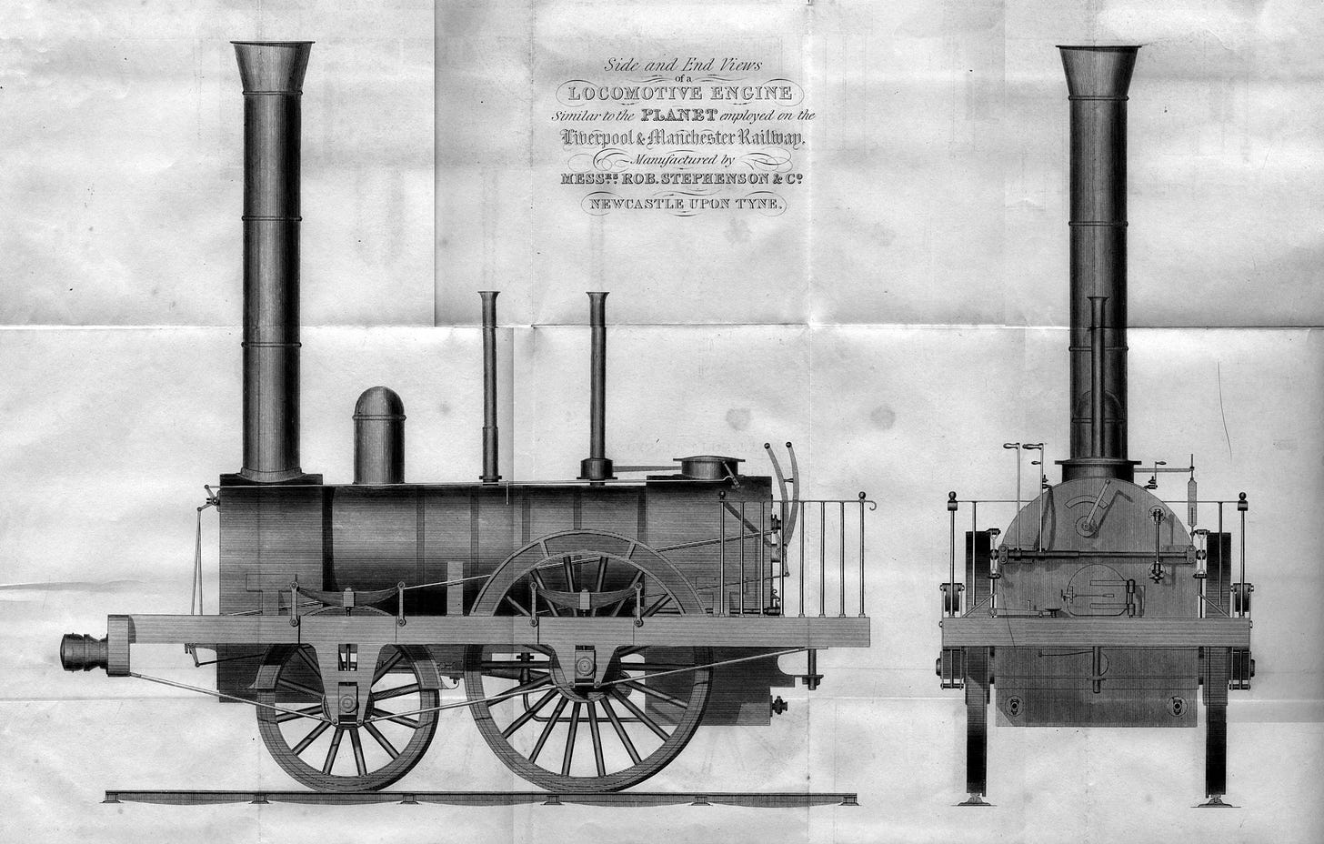 Stephenson's 2-2-0 "Planet": An Early Horizontal Boiler Type