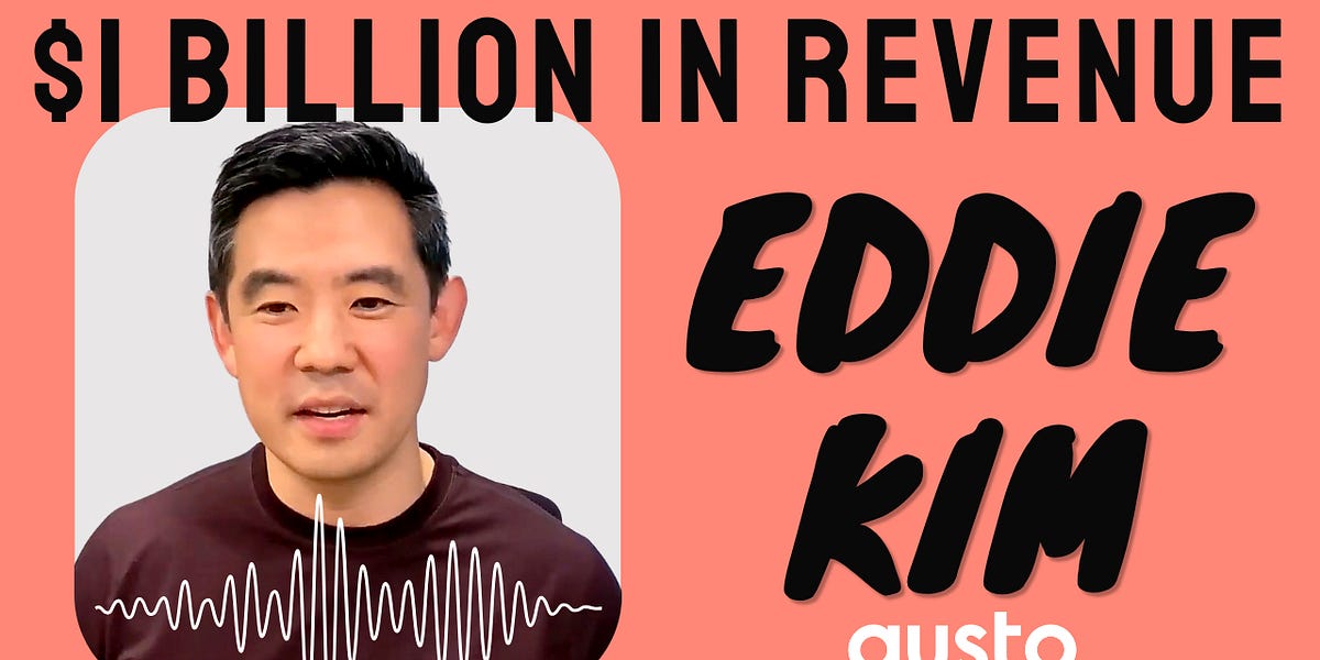 Inside Gusto's Founding Story | Co-Founder Eddie Kim