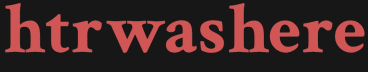 htrwashere