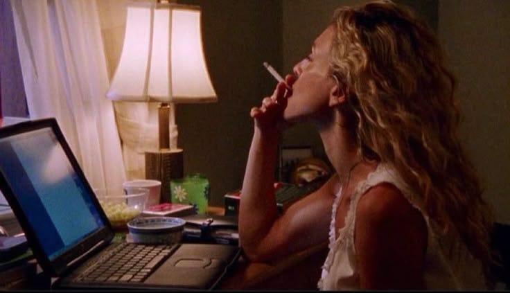 carrie bradshaw cigarettes Dear Diary, I will never be Carrie Bradshaw