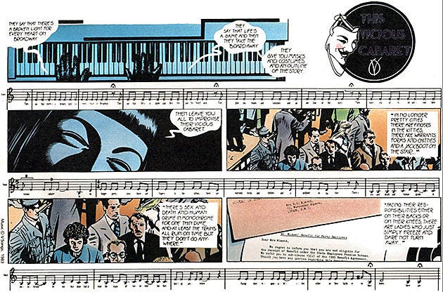 Strip Panel Naked: Music Notation as Storytelling