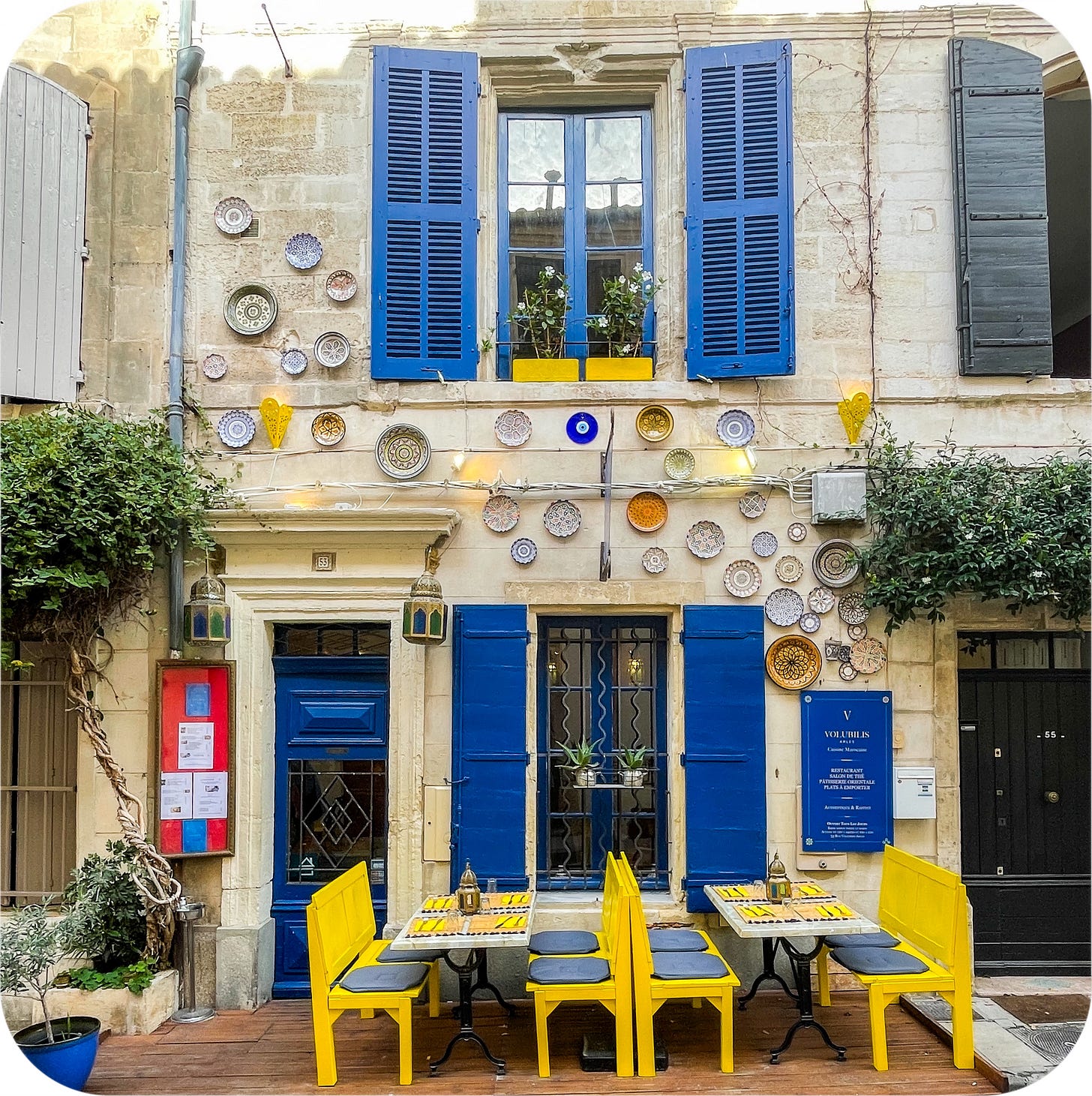 Morroccan restaurant. Arles, France