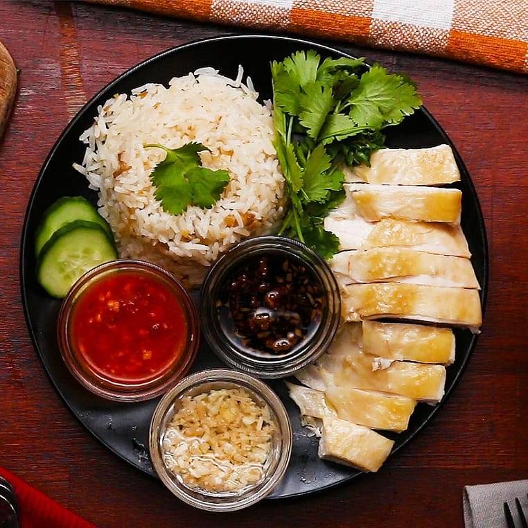 Singapore Hainanese Chicken Rice