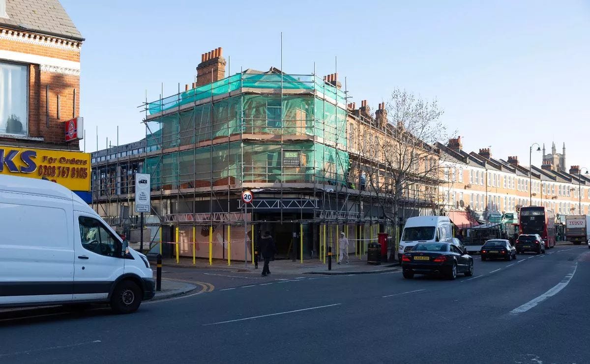 May be an image of street