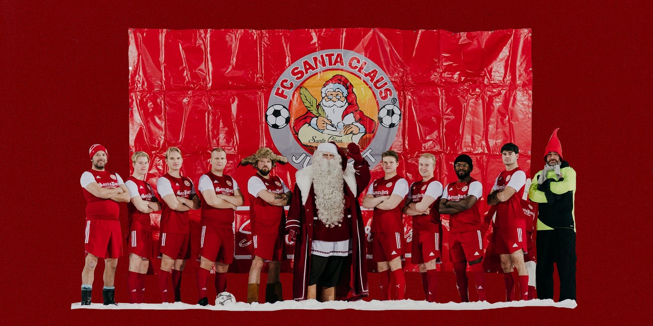 🎅 Santa Claus is real... and they play in the Finnish fifth tier