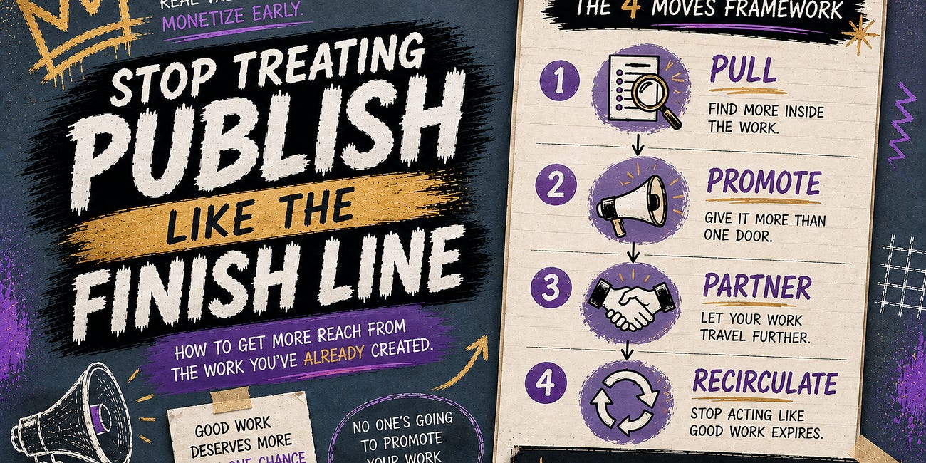 Stop Treating Publish Like The Finish Line