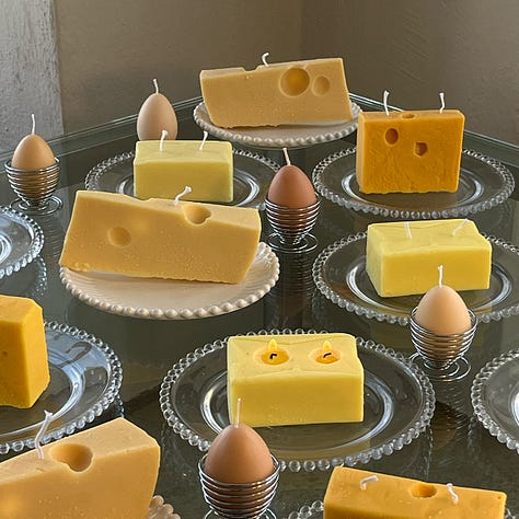 Cheese Candles, FBC Cheese Jacket, and a Tyromancy Class
