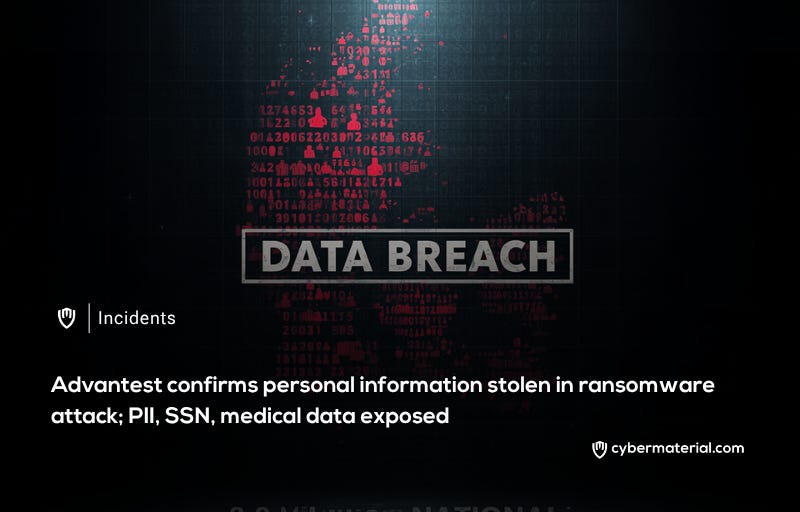 Advantest Confirms Data Theft in Ransomware Attack