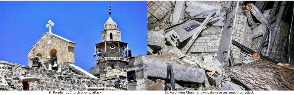 Cultural genocide: How Israel has deliberately destroyed 71.5 percent of Gaza’s heritage - Palestine Will Be Free Genocidio culturale: come Israele abbia deliberatamente distrutto il 71,5 percento del patrimonio di Gaza - Palestine sarà libera