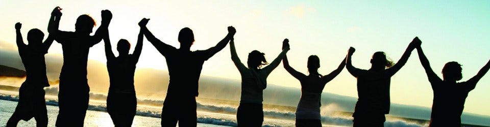 May be an image of 8 people, horizon and beach May be an image of 8 people, horizon and beach