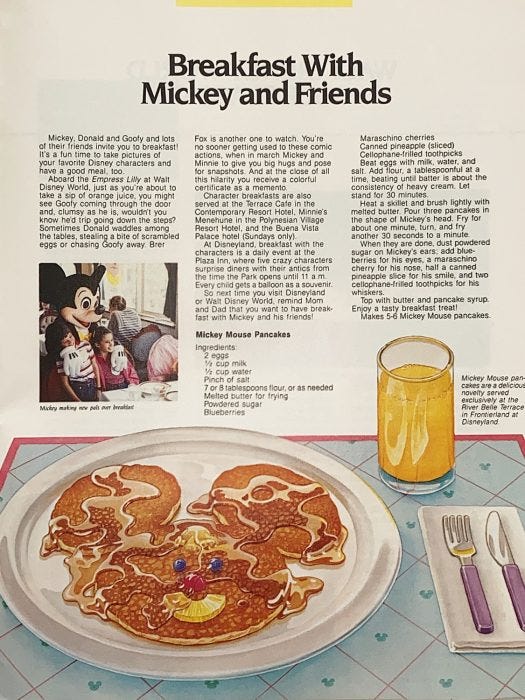 Five 80s and 90s Disney Theme Park Recipes