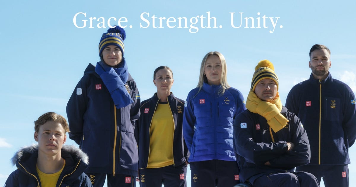 UNIQLO x Sweden-Olympic-Paralympic-Collection 2026| UNIQLO SE