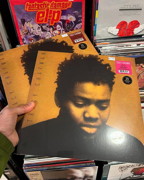 Tracy Chapman Vinyl Reissue