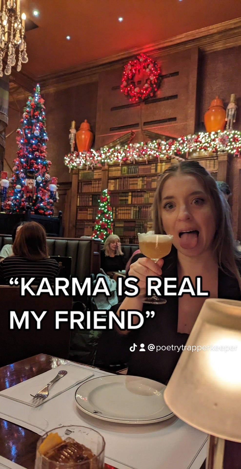 KARMA IS MY REAL FRIEND