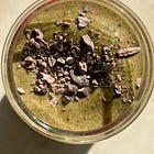 All the greens protein smoothie