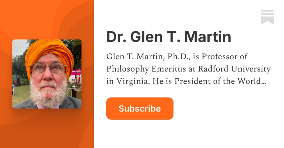 Dr. Glen T. Martin | Substack
