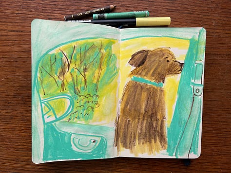 sketchbook illustrations by Beth Spencer