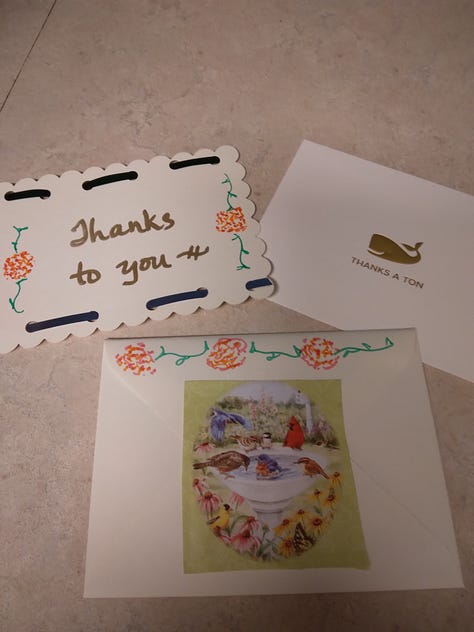 Your presence, smiles, words, food and beverages can bind others in gratitude - which breeds hope. 