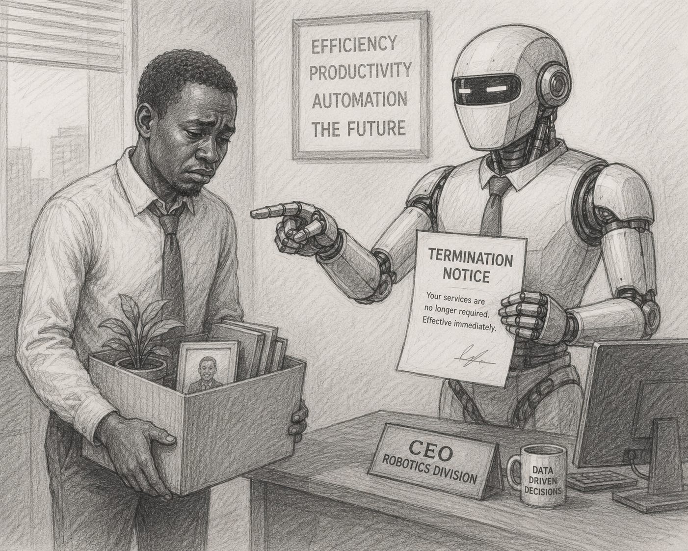 The Vanishing First Job: How Generative AI Could Reshape Africa’s Labor Market.