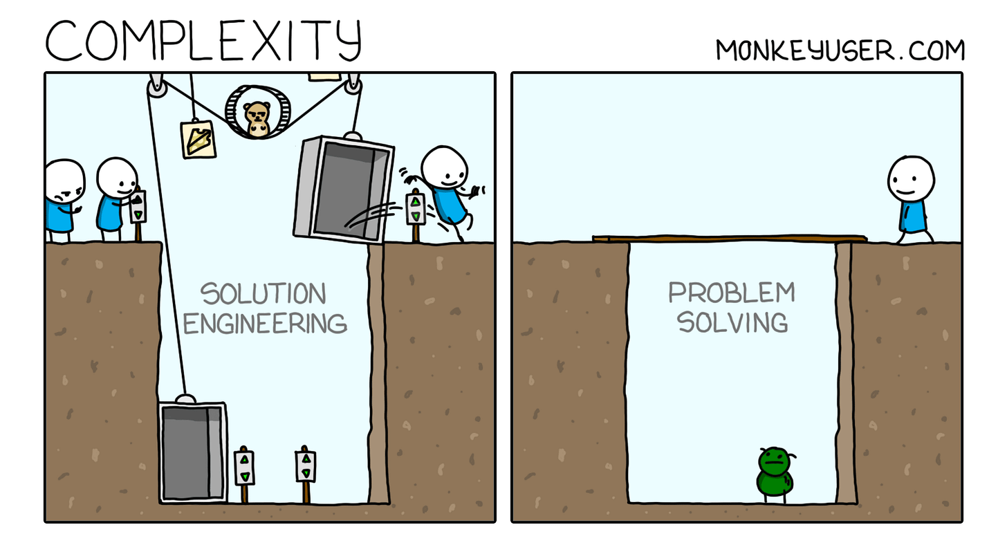 Why complexity wins, even when it loses