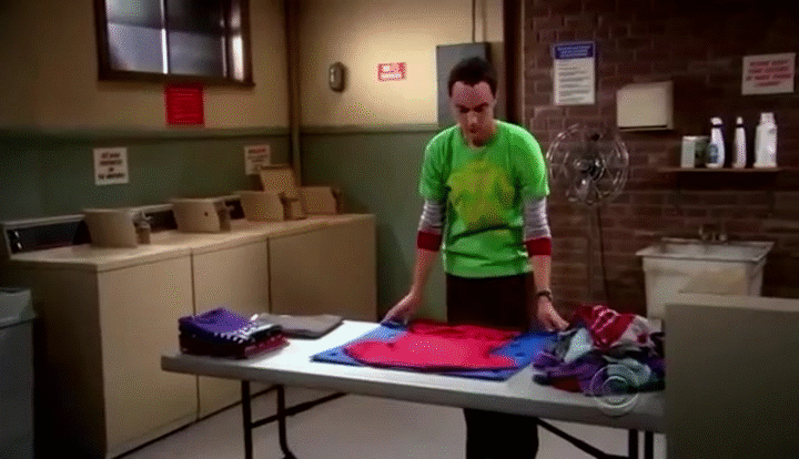 Folding the Perfect T-Shirt on Make a GIF