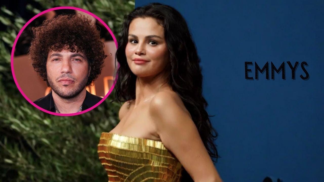 Image of Selena Gomez attended the 2026 Emmys solo. Image of Selena Gomez attended the 2026 Emmys solo.