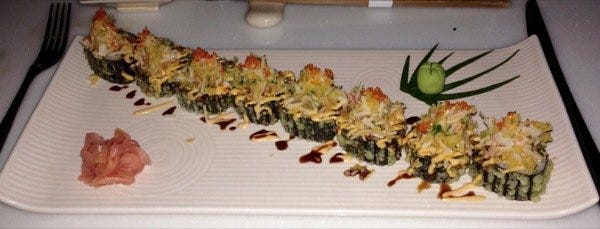 Park Rotana Teatro sushi Arabian Notes
