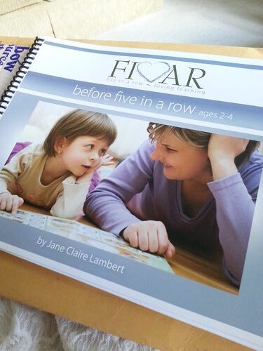 Before Five in a Row curriculum book Before Five in a Row curriculum book