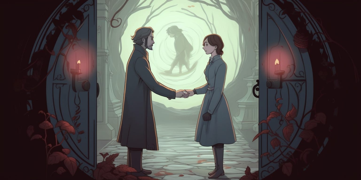 A productive talk with Mary Wollstonecraft Shelley.