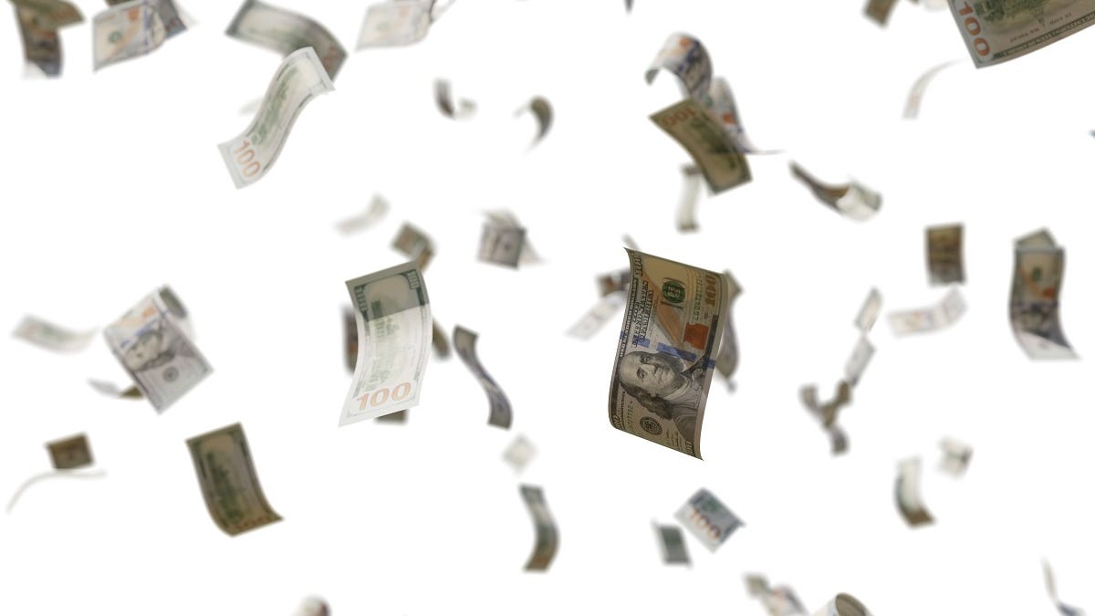 In which Balaji gives away at least a million dollars