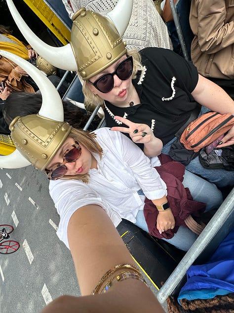 Pictures of Sydney and Lauren in Dublin and Cork
