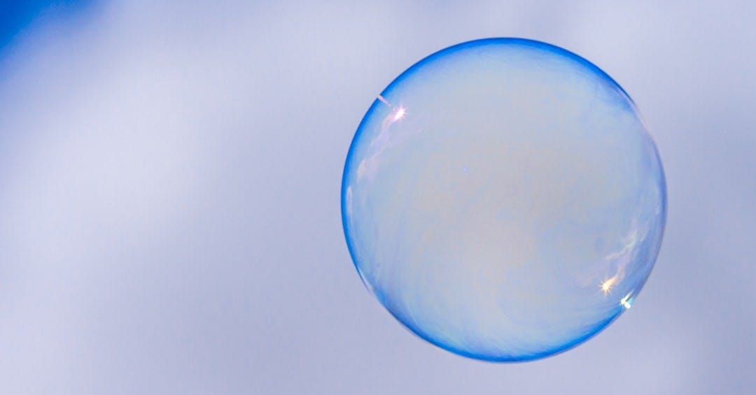 blue bubble