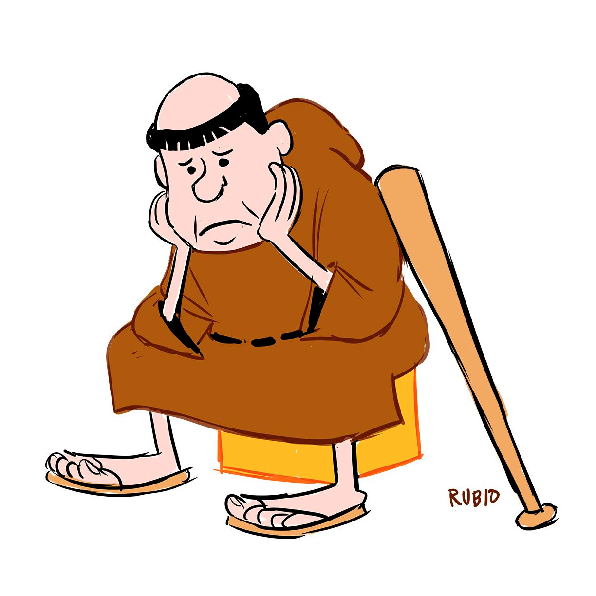 Bobby Alcid Rubio di Twitter: "@WestCoastPat Here's Sad Padre drawing you  asked for. #Padres I'm bummed now. I'll go back to drawing @ChargerGirls  http://t.co/yvza6cfL38" / Twitter