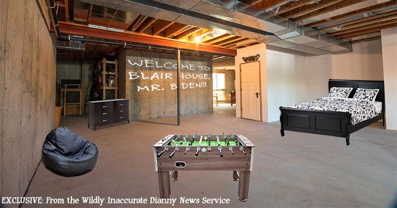 Blair House basement prepared for incoming President-elect