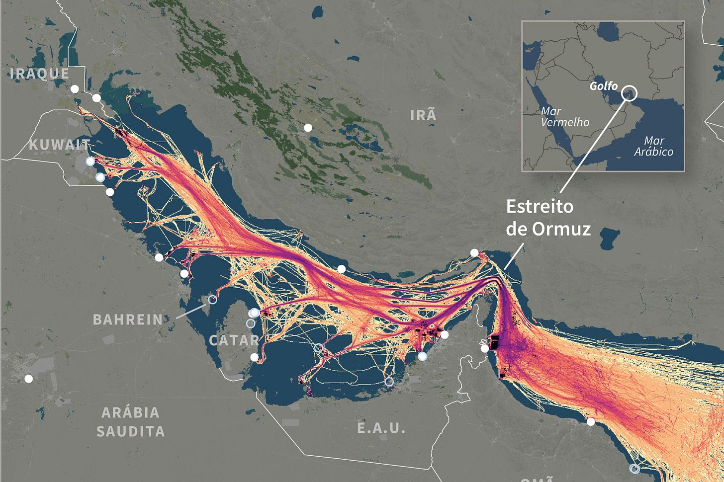 Impacto econômico: o estratégico Estreito de Ormuz já sente o ataque ao Irã  | GZH