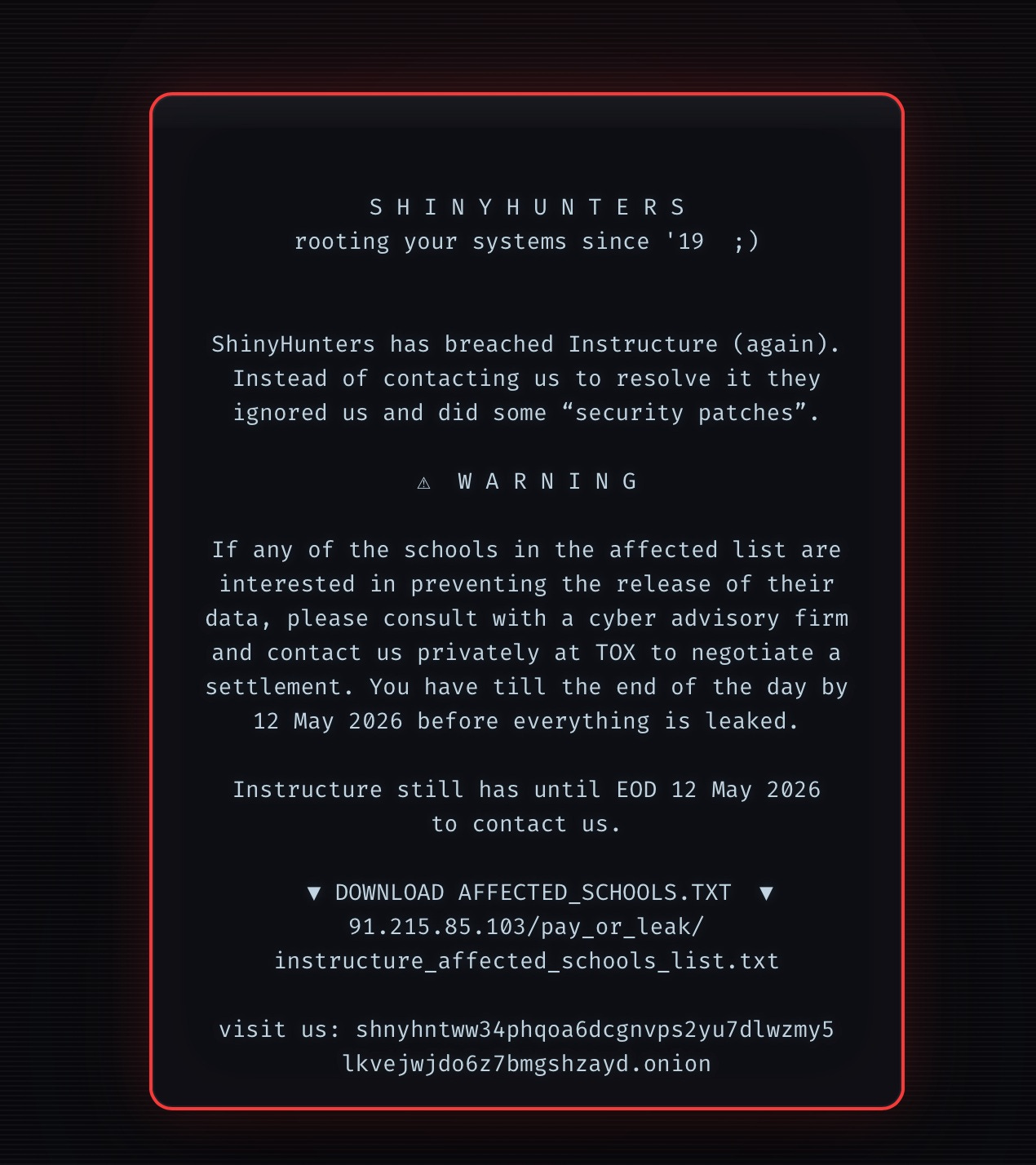 Photo by Aaron Parnas on May 07, 2026. May be a graphic of poster and text.
