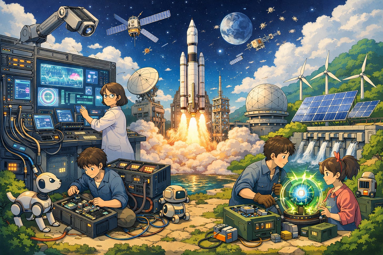 Ghibli tech fusion Ghibli tech fusion