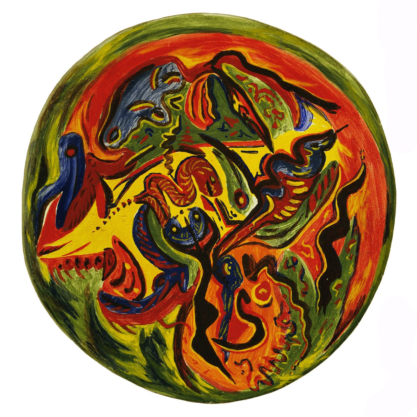 Jackson Pollock. Circle. c. 1938-41 | MoMA