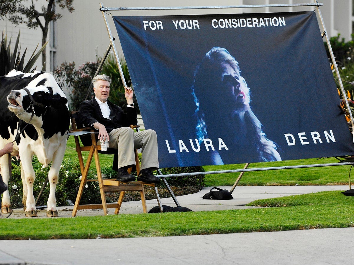 Remembering David Lynch's very David Lynch 'For Your Consideration' Oscar  ad | The Independent | The Independent