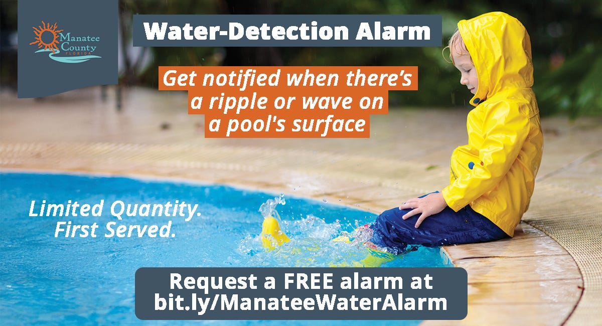 Manatee County Offers Free Water Alarms to Help Prevent Childhood Drownings