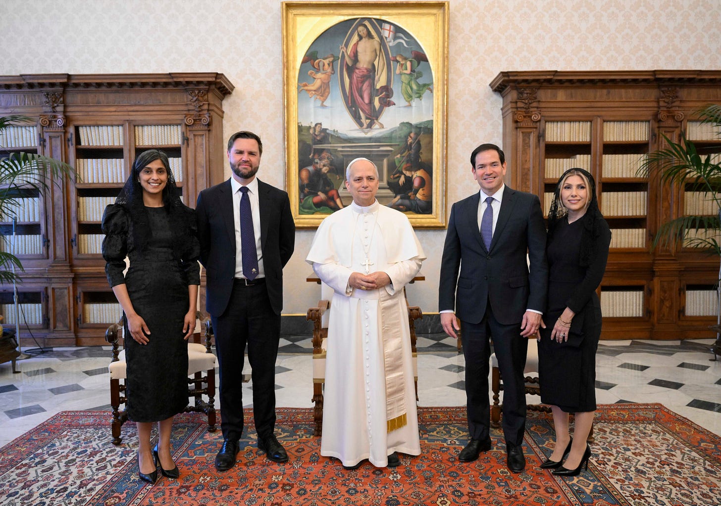 Pope Leo meets with Vance, who delivers a White House invitation : NPR Pope Leo meets with Vance, who delivers a White House invitation : NPR