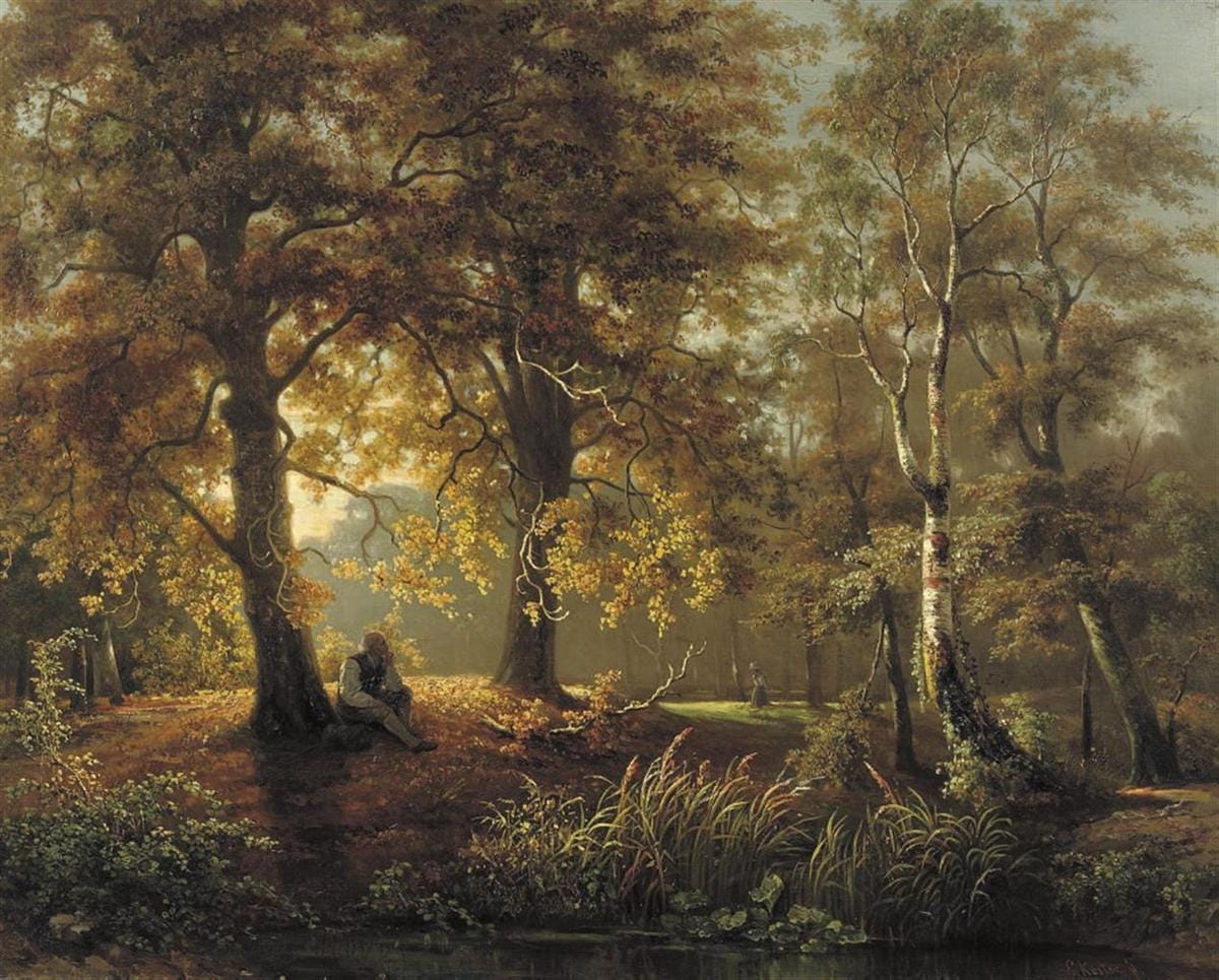 "Lost in Thoughts," 19th century, by Everhardus Koster. Oil on canvas. Private collection. (Public Domain) "Lost in Thoughts," 19th century, by Everhardus Koster. Oil on canvas. Private collection. (Public Domain)