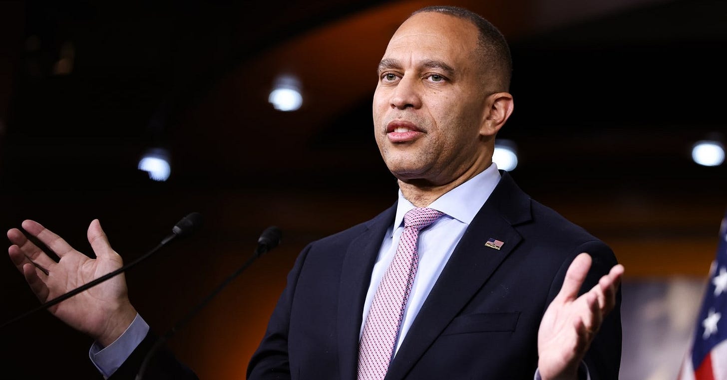 More is more': Hakeem Jeffries pushes Democrats to flood the zone in opposition to Trump More is more': Hakeem Jeffries pushes Democrats to flood the zone in opposition to Trump