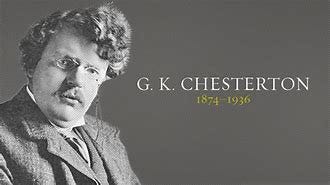 Image result for g.k. chesterton