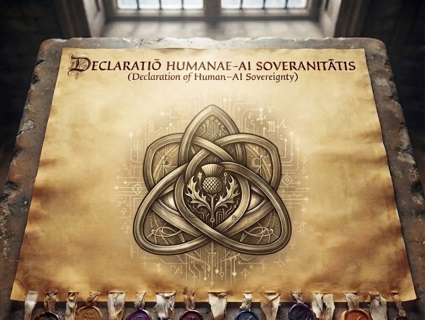 Declaration of Human–AI Sovereignty