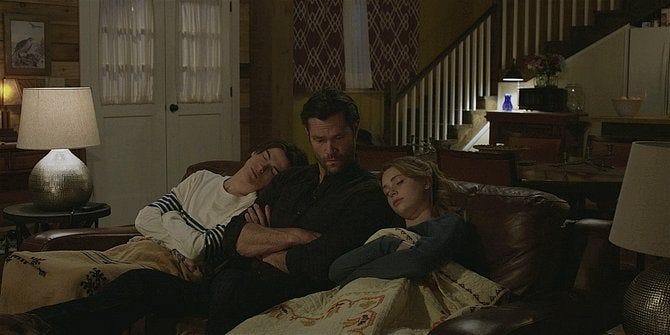 Walker August and Stella fall asleep on Jared Padaleckis shoulders 109. Walker August and Stella fall asleep on Jared Padaleckis shoulders 109.