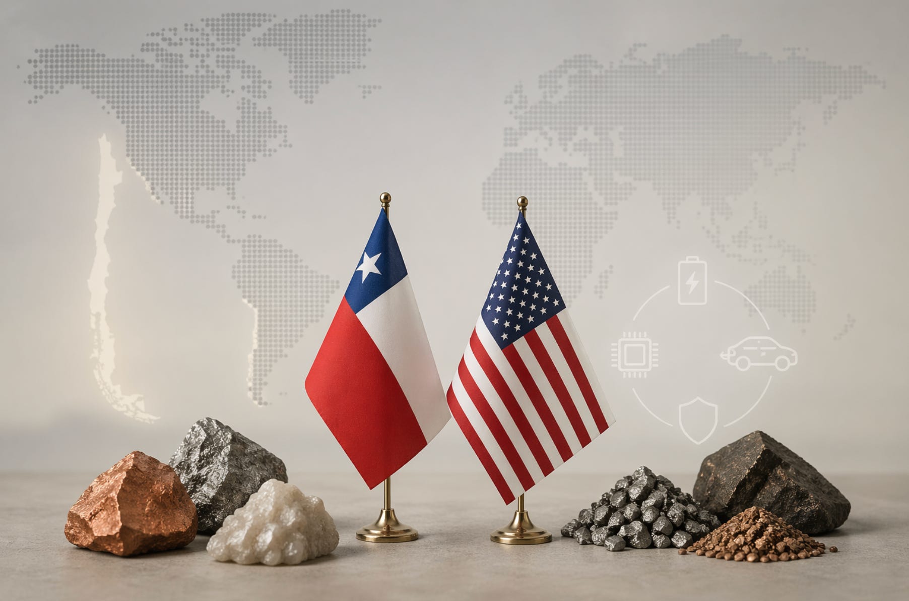 U.S. Backed Lithium Giants Set to Anchor New Chile Mining Framework