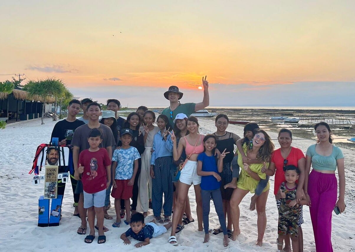 Get-away with Bali Street Kids from an Orphanage.